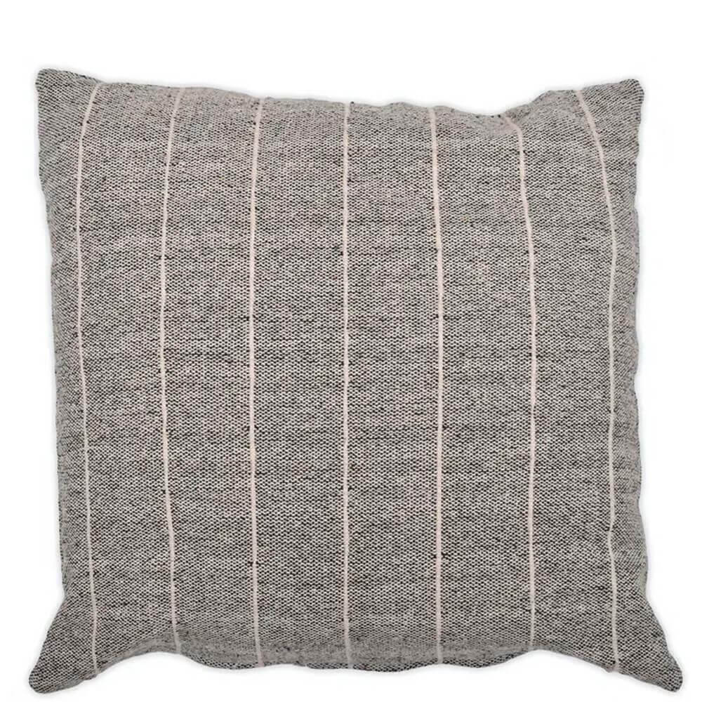 Garden Trading Grey Walberswick Large Stripe Cushion